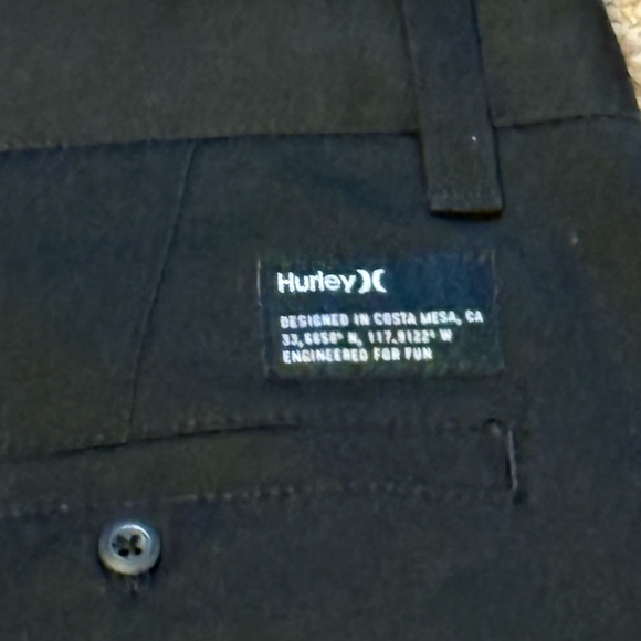Men’s Hurley black pants. Size 32. - Picture 5 of 7